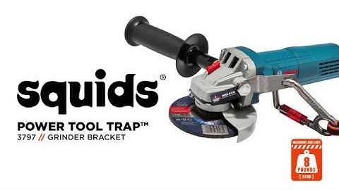 How to Safely Tether Your Grinder Using Ergodyne Squids® Power Tool Brackets