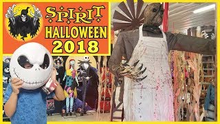 Spirit Halloweeen 2018 Store Tour Scary Animatronics Costumes And Stranger Things - Willys Toys