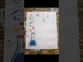 Science simple front page design 🧪👩🏻🔬 #art #frontpage