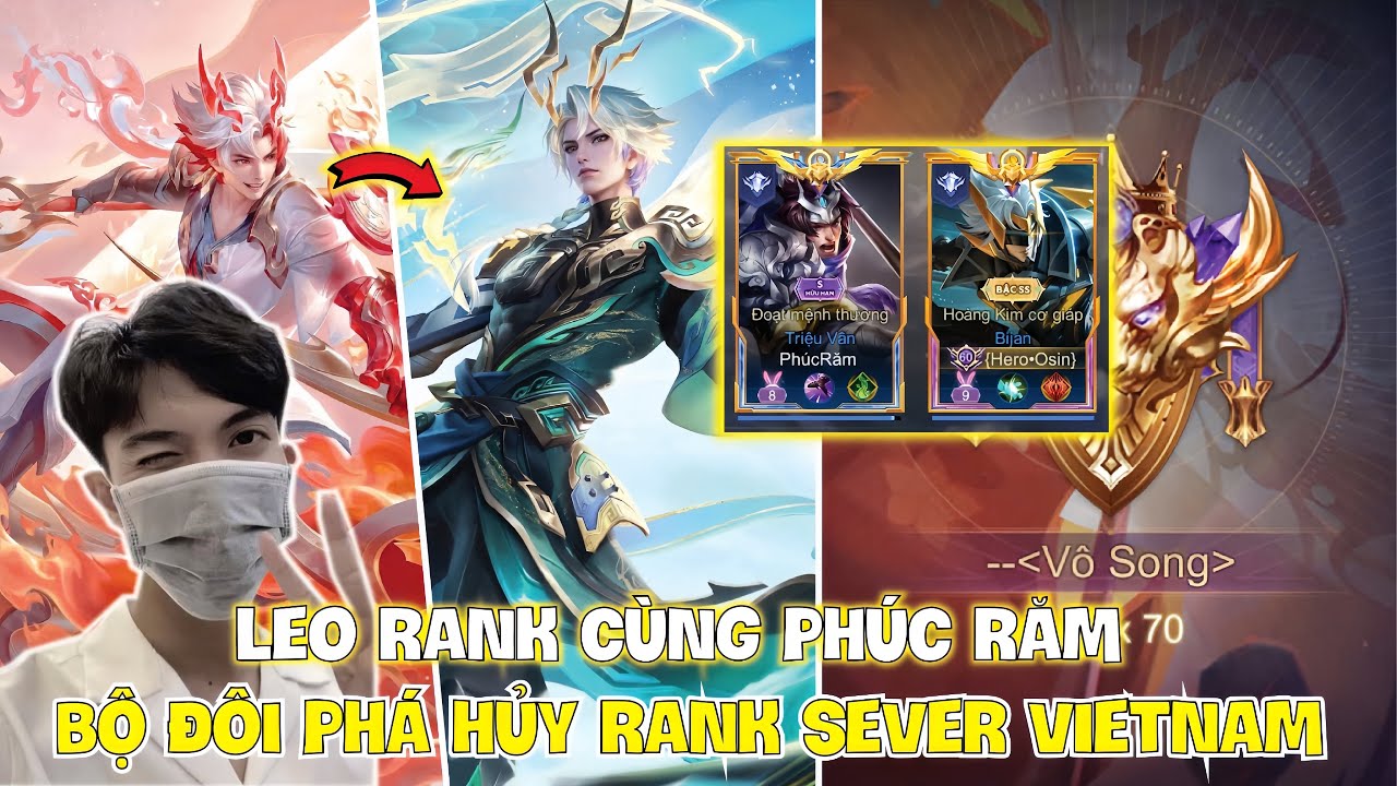 HERO OSIN CÙNG PHÚC RĂM LEO RANK BẰNG BỘ ĐÔI HUỶ DIỆT SETLOVE - YouTube