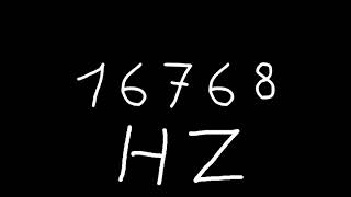 16768 hz