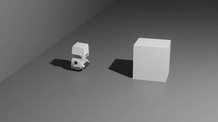 M-O Robot 3D Animation Blender (From PIXAR Film: WALL-E)