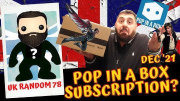 Pop In A Box Subscription December 2021 @PopInABoxEN