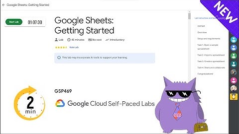 Google Sheets: Getting Started | #2025 | #GSP469 |#qwiklabs |Solution