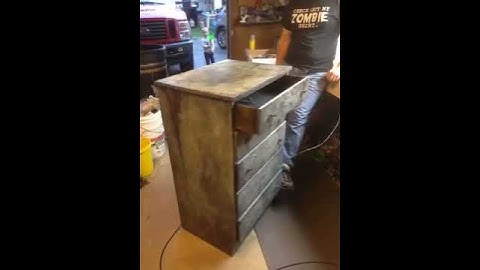 Halloween possessed dresser prop