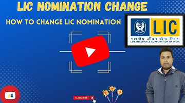 Lic nomination change 2024 l lic nomination 2024 l How to change lic nomination 23/24