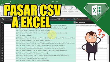 Como convertir archivos CSV a Excel de forma Fácil y Rápida | Abrir CSV (comas) en Excel