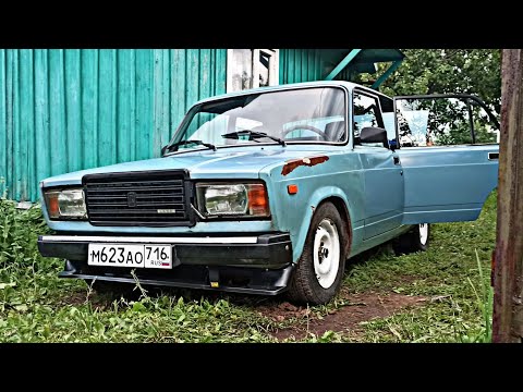 НАКОНЕЦ-ТО установил ГУБУ В ЖИГУ!! ПОКАТУШКИ ОТ ПЕРВОГО ЛИЦА НА ВАЗ 2107 ШКОЛЬНИКА!!