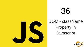 Javascript Tutorial in Hindi - 36 DOM  Property className in Javascript