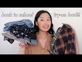 a spicy back to school yesstyle try-on haul (+ simple outfit ideas!!)