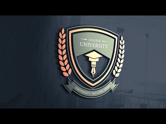 how to make University logo design in adobe illustrator cc, Education logo, School logo design, RGD class=