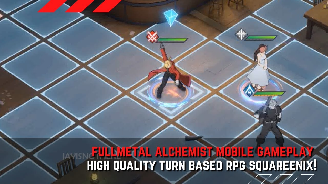 Fullmetal Alchemist Mobile is a free-to-play and turn-based