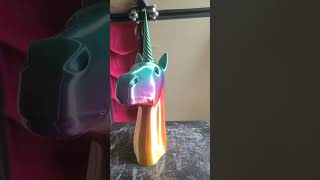 3D Printed Multicolor Unicorn on the Ender 5 Pro