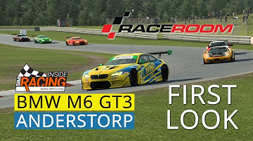 RaceRoom - BMW M6 GT3 and Anderstorp Raceway First Look