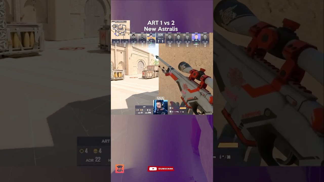 ART 1 vs 2 vs new Astralis Stavn