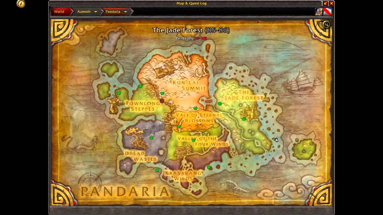 WoW WoD Glide into Timeless Isle YouTube