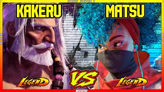 SF6 Kakeru (JP) VS Matsu (Kimberly) 💥 Messatsu! 💥 screenshot 2