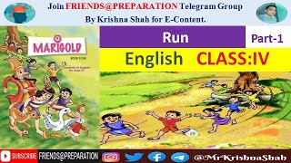 Run - Unit 3 Class 4 English | Part 1