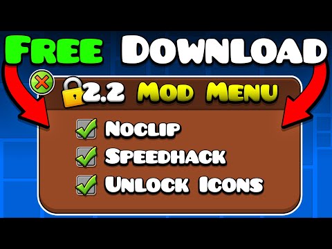 2.2 MOD MENU FOR FREE DOWNLOAD… in Geometry Dash 2.2 2023 mới nhất