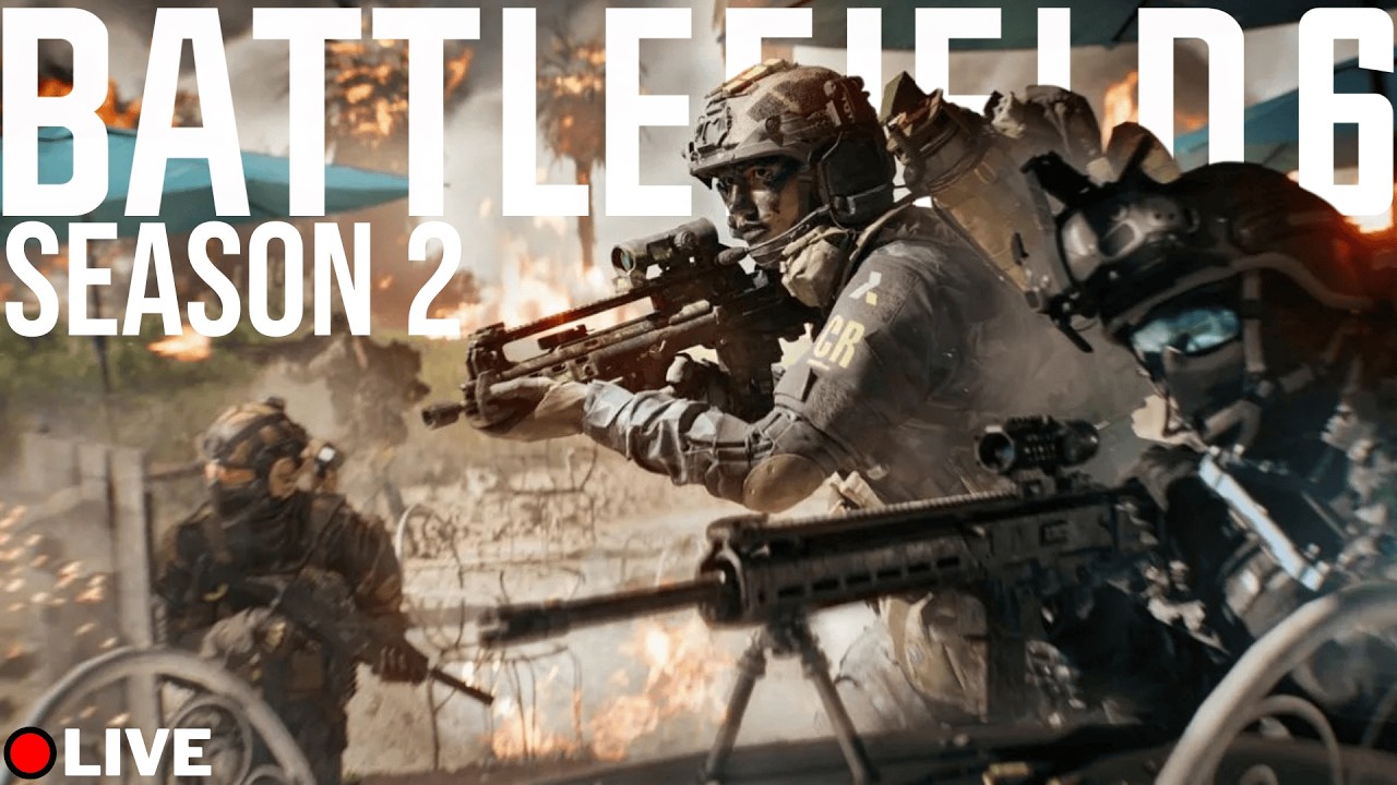 🔴Battlefield 6 LIVE | SEASON 2 | FINAL DAY OF DOUBLE XP, LETS GRIND!! | PS5 Gameplay