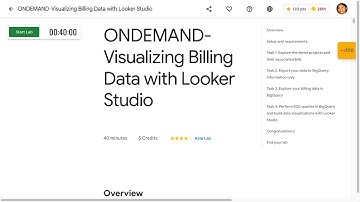 ONDEMAND Visualizing Billing Data with Looker Studio