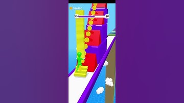 Max Level Pro Stair Master! Gameplay Walkthrough (iOS - Android) Shorts # 318