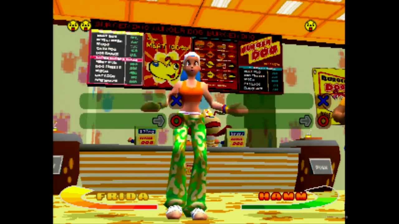 Bust A Move/Groove 【PS1】 Frida vs. Hamm YouTube
