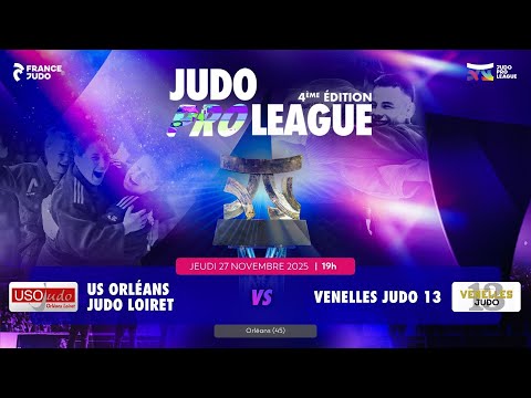 US Orléans Judo Loiret vs Venelles Judo 13 | Eliminatoires Judo Pro League 2025-2026 - Saison 4
