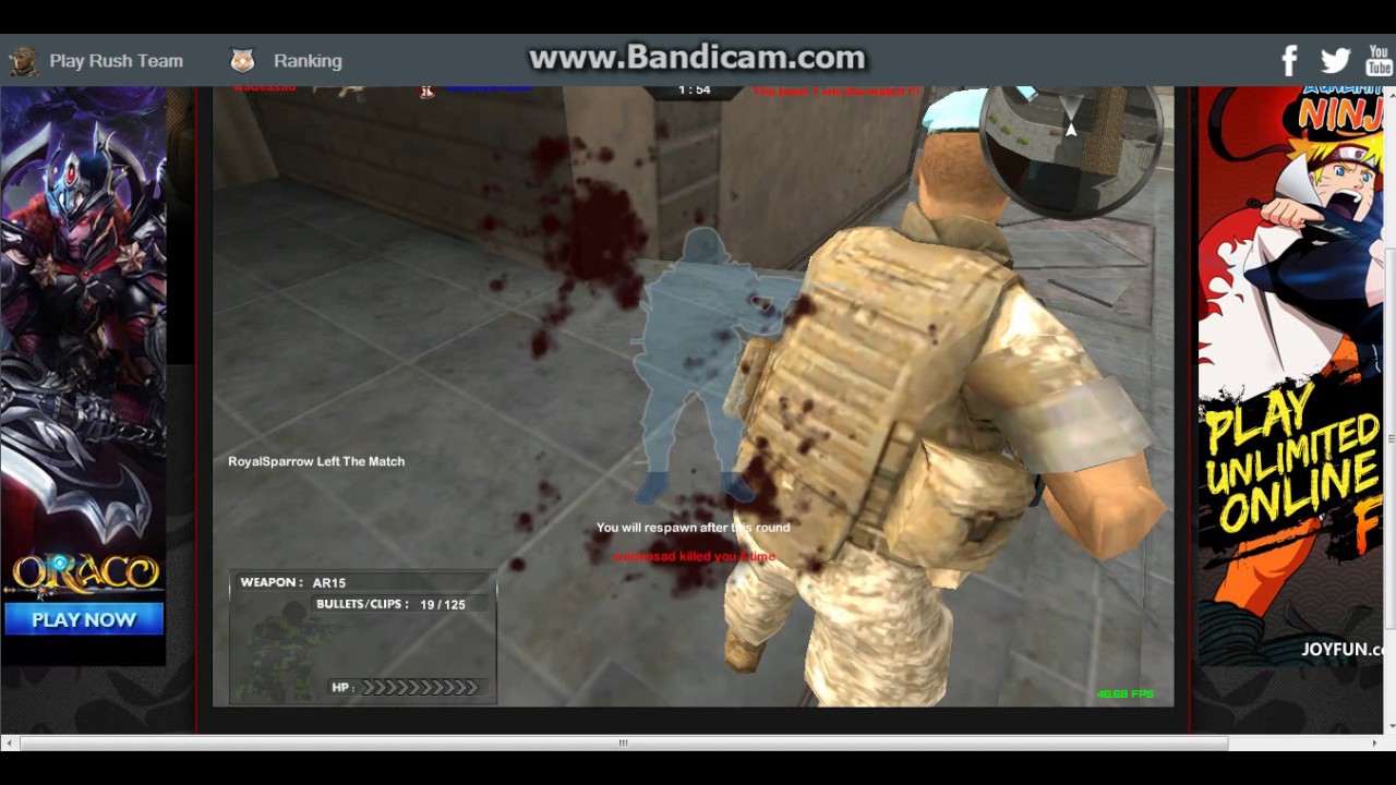 RUSH TEAM 2  SPEED HACK Nickname: wadeasad