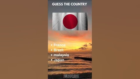Guess The Country by it