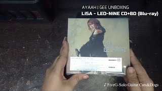 LiSA - LEO-Nine CD+BD Blu-ray Unboxing by Ayaah Gee