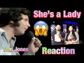 Tom Jones - She’s A Lady (Live 1974) REACTION