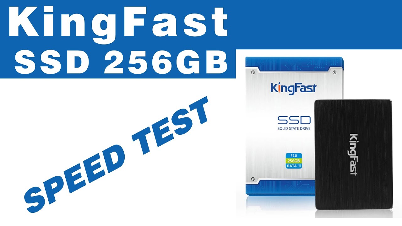 KingFast F10 SSD 256GB speed test