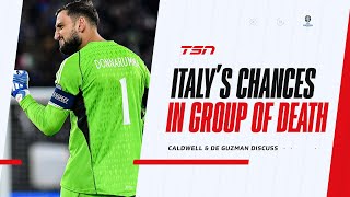 What are Italy's chances in Group of Death?