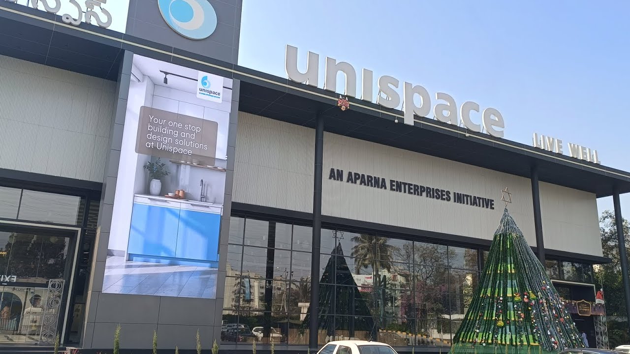 Unispace first floor plants, outdoor furniture and kids activities//video//viral