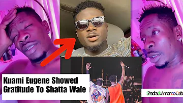 Shatta Wale Can’t Even Talk After Performing Two Shows In One Night, Kuami Eugene Showed Gratitude🙏