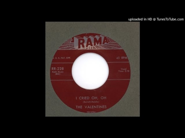 Valentines - I Cried Oh Oh