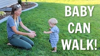 how old the baby can walk