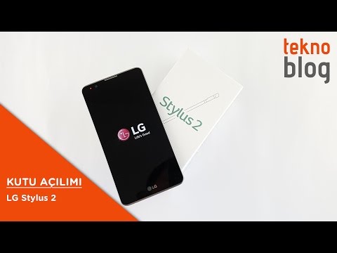 LG Stylus 2 Kutu Açılımı