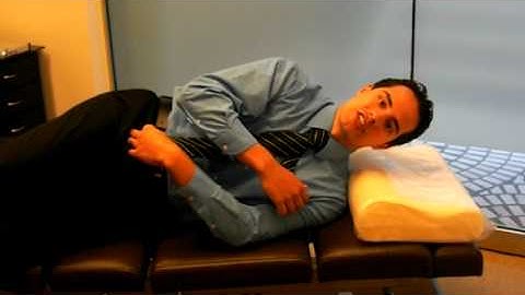 Side Sleepers: How to use a Cervical Pillow