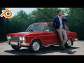 Turning Tristan Tate's Lada 1500 into a 3D Masterpiece