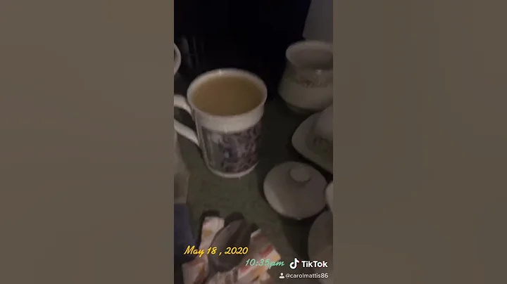 10:35pm Me Carol Mattis making me some tea. Relax ...