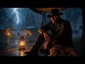 10+ hour's Red Dead Redemption 2 Rainfall Camping ASMR