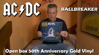 Open Box AC/DC Ballbreaker 50th Anniversary Gold Vinyl
