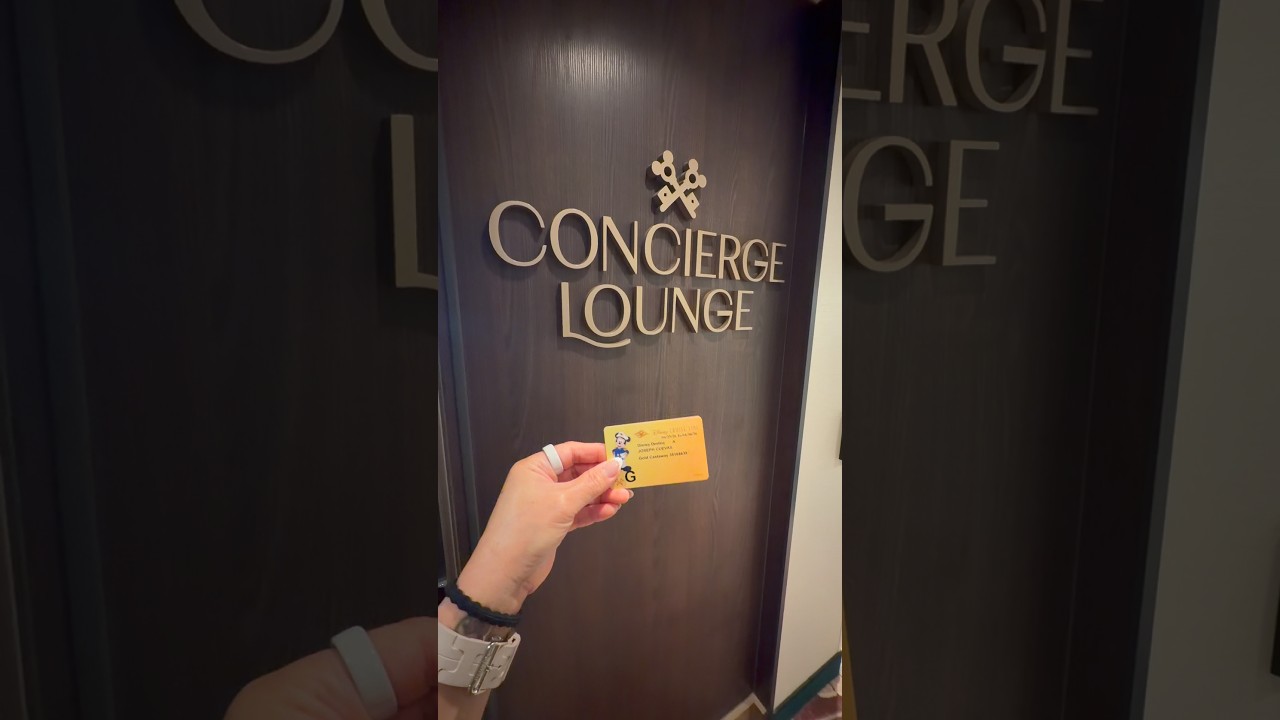 First Concierge experience on Disney Destiny - Embarkation Day ✨💫