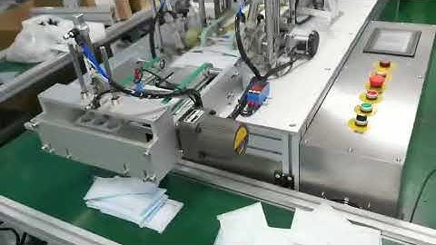 Automatic speed inner earloop mask machine
