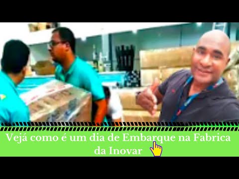 ?Vejá como é UM Dia de Embarque na FABRICA DA iNOVAR | Escada para subir placas solares!