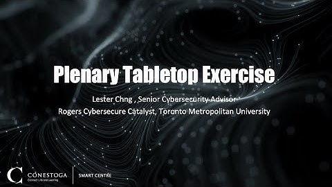 SMART Symposium 2025 - Tabletop Exercise