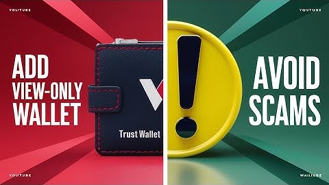 HOW TO ADD A VIEW-ONLY WALLET ON TRUST WALLET : AVOID VIEW-ONLY WALLET SCAMS