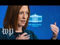 WATCH: White House press secretary Jen Psaki holds news conference